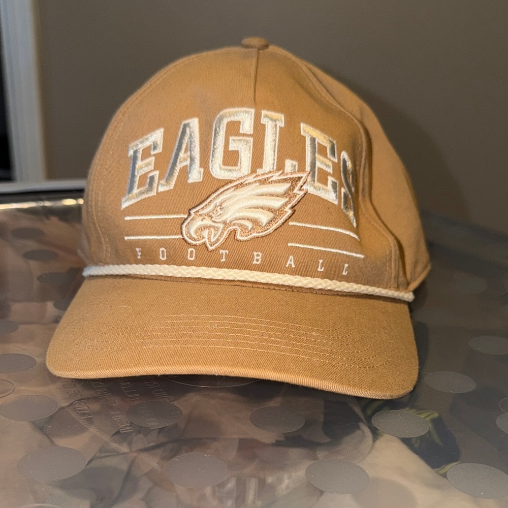 Eagles Football Tan Hat